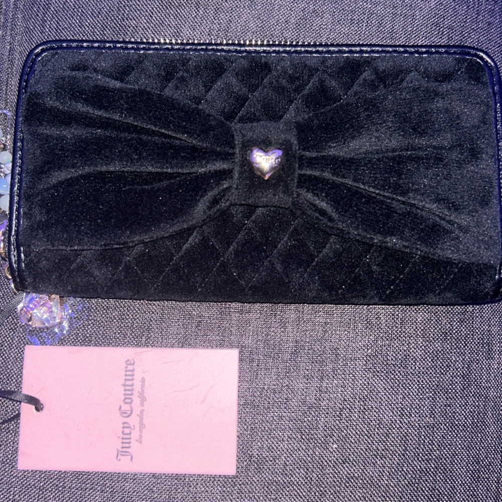 Juicy Couture Black Clutch Bag